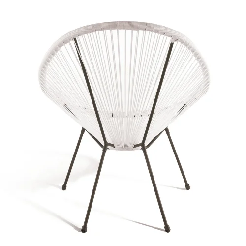 SEDIA BIANCA MIAMI MOLLE