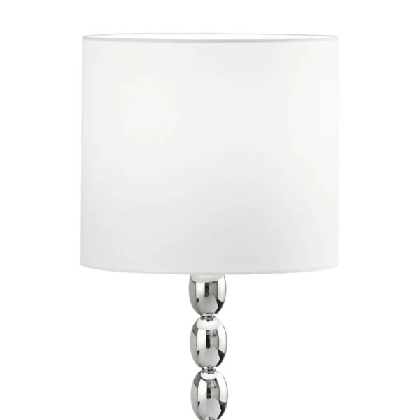 LAMPADA DA TAVOLO 1 LUCE CROMO ABBY