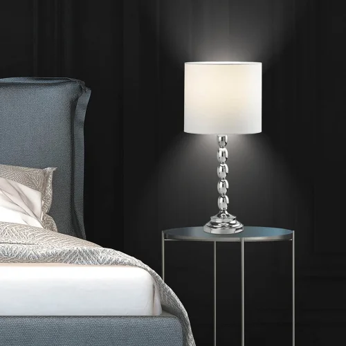 LAMPADA DA TAVOLO 1 LUCE CROMO ABBY