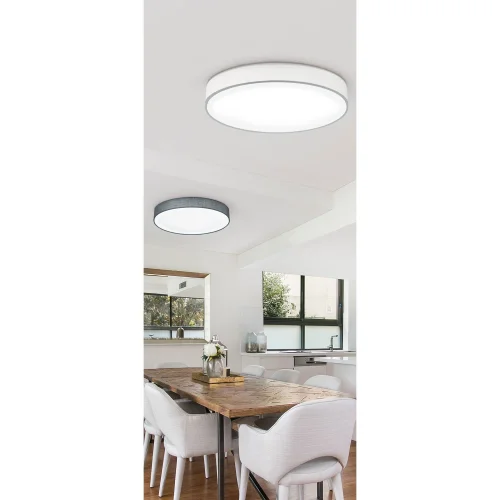 PLAFONIERA LED 40 W REGOLABILE GRIGIO CARLO