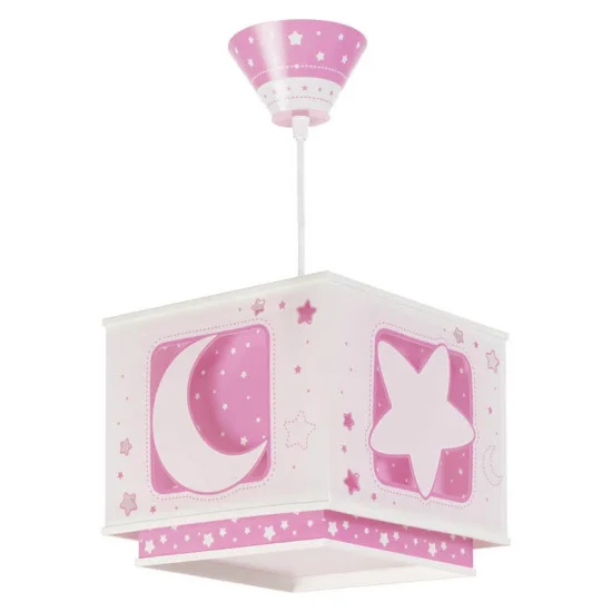 Sospensione Bambino Luna Rosa|Lúzete