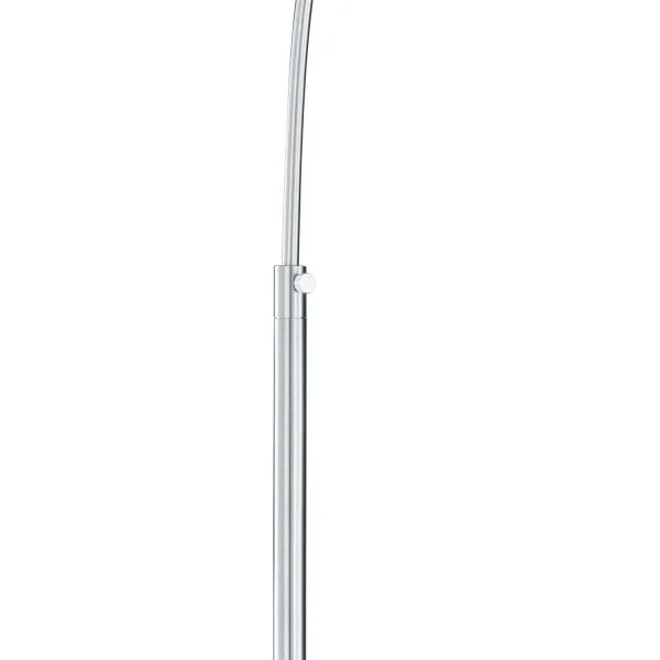 LAMPADA DA TERRA METALLO NICHEL OPACO PARALUME BIANCA BROOME