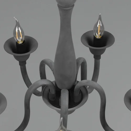 LAMPADA A SOSPENSIONE 5 LUCI ANTRACITE CAMILA