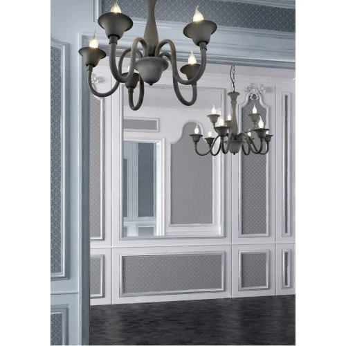 LAMPADA A SOSPENSIONE 5 LUCI ANTRACITE CAMILA