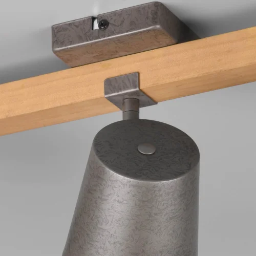 FARETTO 3 LUCI METALLO NICHEL ANTICO E14 NESTORE