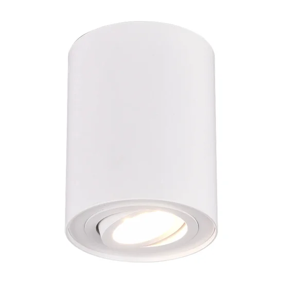 PLAFONIERA 1 LUCE BASCULANTE IN METALLO BIANCO GU10 FORTUNE