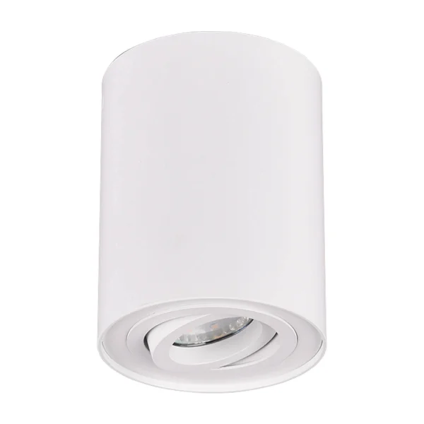 PLAFONIERA 1 LUCE BASCULANTE IN METALLO BIANCO GU10 FORTUNE