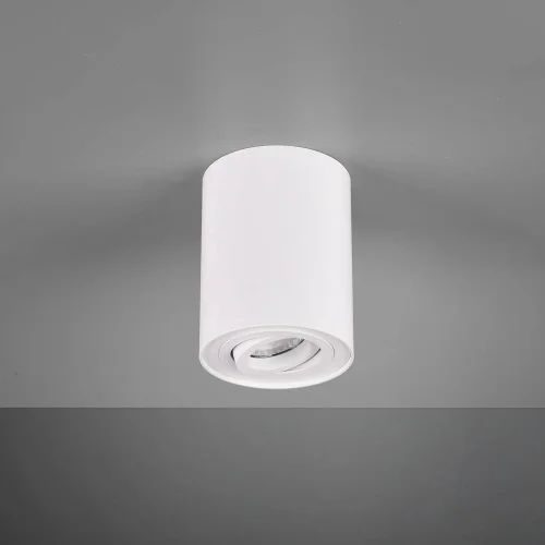 PLAFONIERA 1 LUCE BASCULANTE IN METALLO BIANCO GU10 FORTUNE