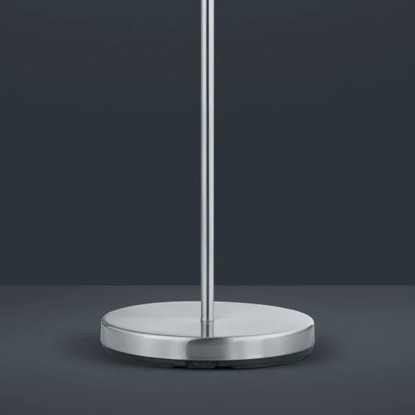 LAMPADA DA TERRA METALLO NICHEL PARALUME BIANCA BROOME