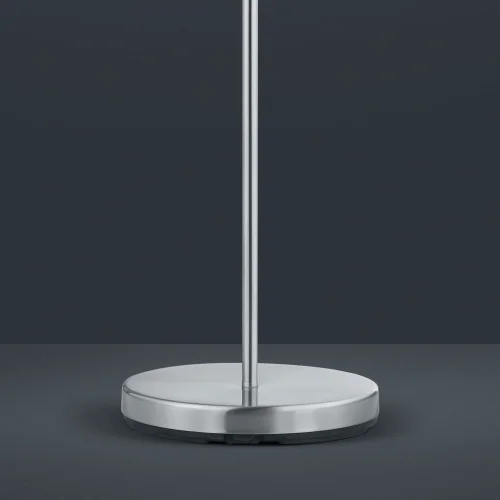 LAMPADA DA TERRA METALLO NICHEL PARALUME BIANCA BROOME