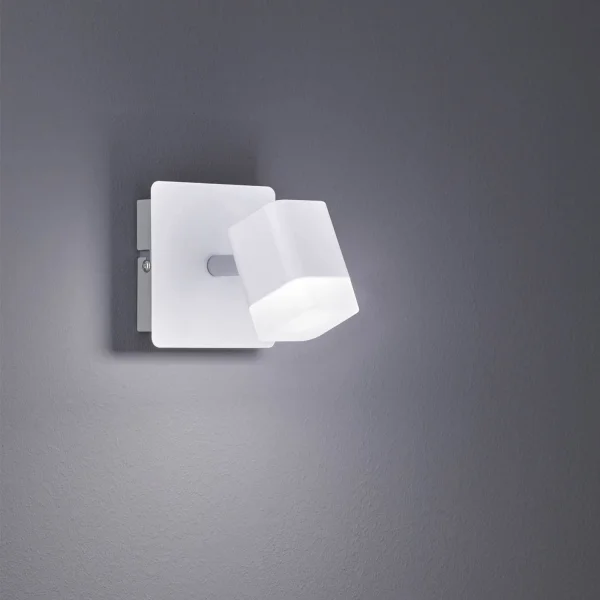 FARETTO 1 LUCE LED 4 W 3000K METALLO BIANCO ALPHONSE