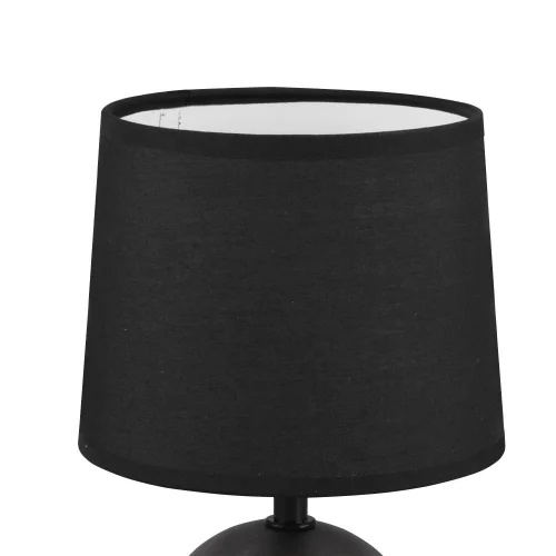 LAMPADA DA TAVOLO CERAMICA NICHEL ANTICO KUBRA