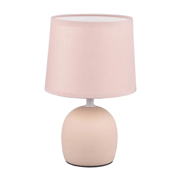 LAMPADA DA TAVOLO IN CERAMICA BEIGE KUBRA