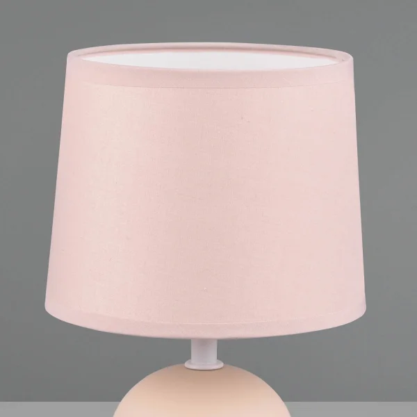 LAMPADA DA TAVOLO IN CERAMICA BEIGE KUBRA