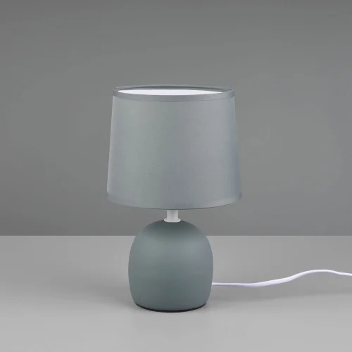 LAMPADA DA TAVOLO IN CERAMICA VERDE KUBRA