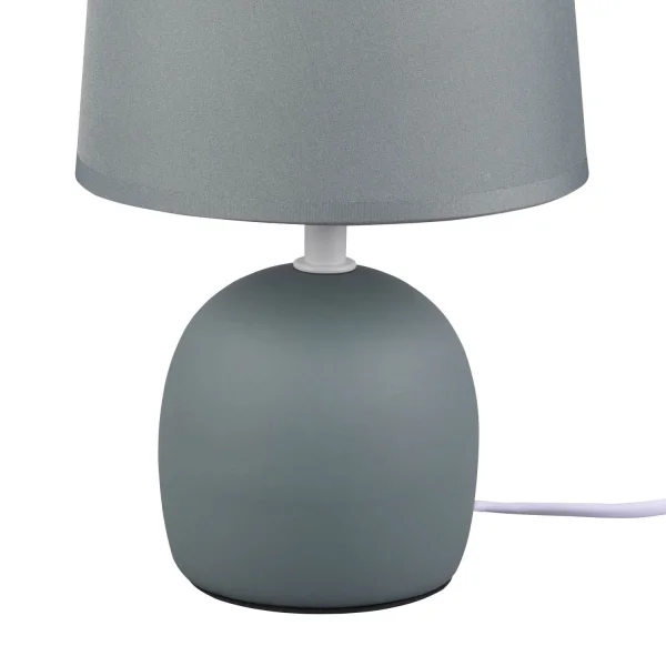 LAMPADA DA TAVOLO IN CERAMICA VERDE KUBRA