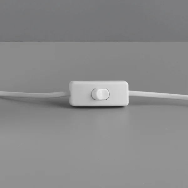 LAMPADA DA TAVOLO IN CERAMICA BIANCA E14 KIBO