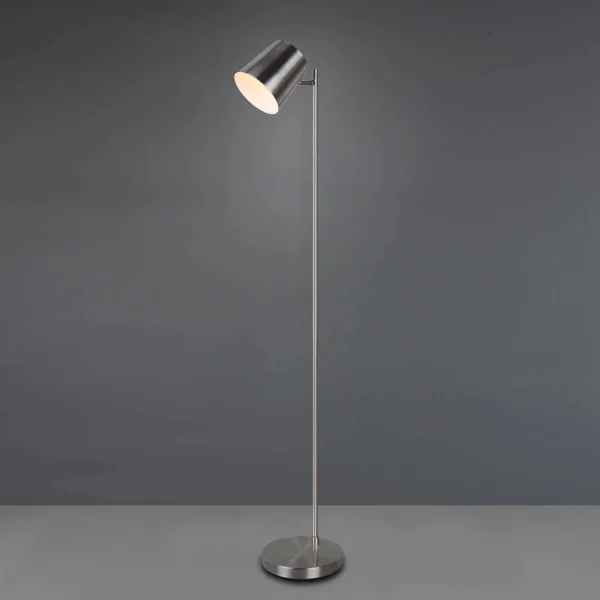 LAMPADA DA TERRA LED 4,5 W 3000K METALLO NICHEL CALLUM
