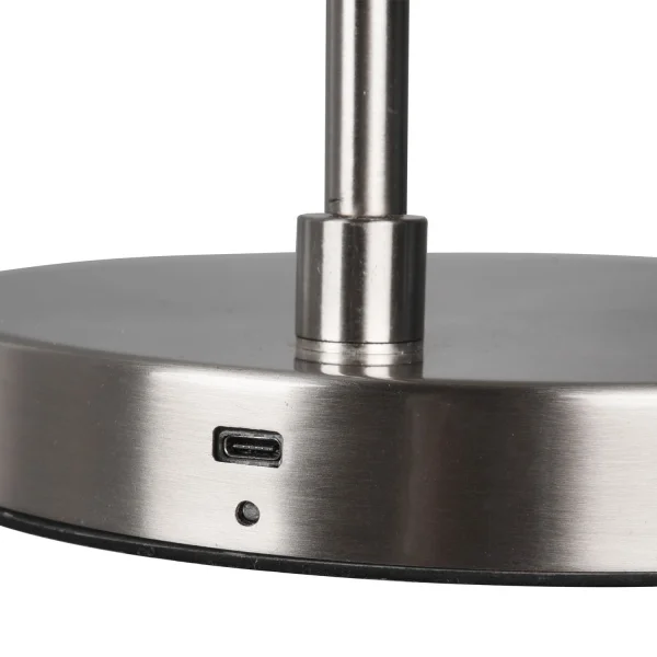 LAMPADA DA TERRA LED 4,5 W 3000K METALLO NICHEL CALLUM