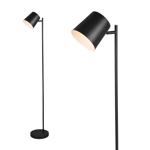 LAMPADA DA TERRA LED 4,5 W 3000K METALLO NERO CALLUM