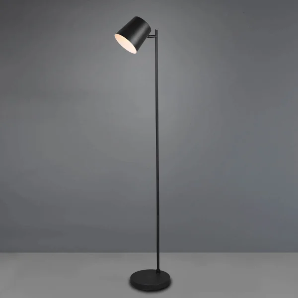 LAMPADA DA TERRA LED 4,5 W 3000K METALLO NERO CALLUM