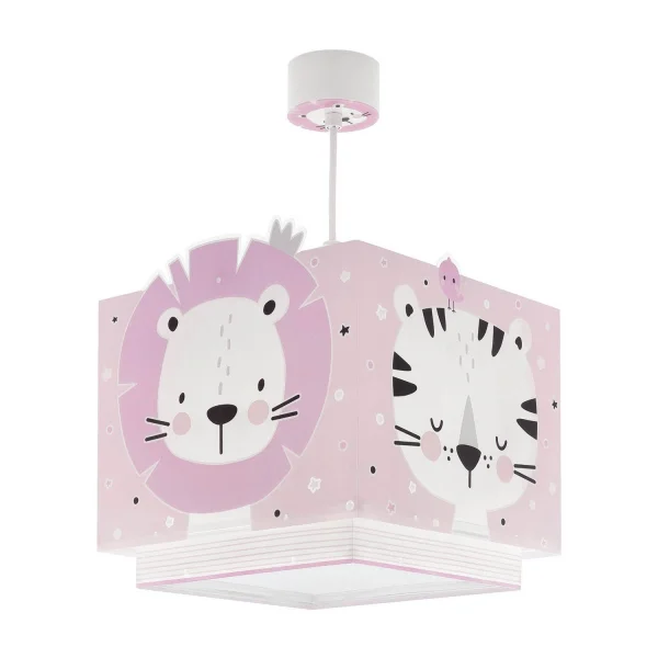 LAMPADA DA SOFFITTO BABY JUNGLE ROSA