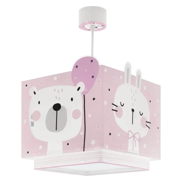 LAMPADA DA SOFFITTO BABY JUNGLE ROSA