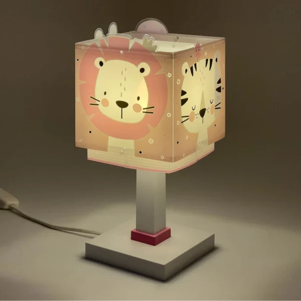 LAMPADA DA TAVOLO BABY JUNGLE ROSA