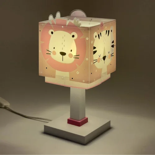 LAMPADA DA TAVOLO BABY JUNGLE ROSA