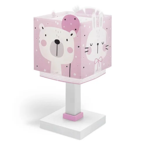 LAMPADA DA TAVOLO BABY JUNGLE ROSA