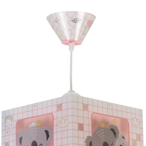 LAMPADA DA SOFFITTO KOALA ROSA