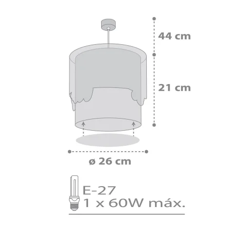 LAMPADA DA SOFFITTO BABY TRAVEL