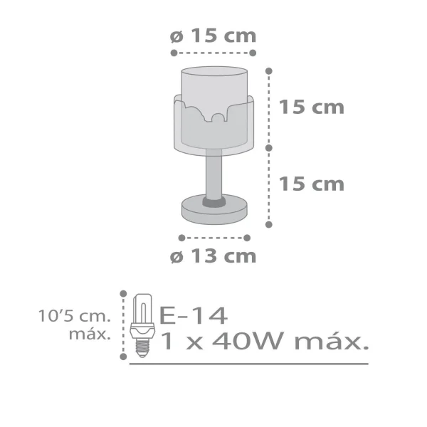 LAMPADA DA TAVOLO BABY TRAVEL