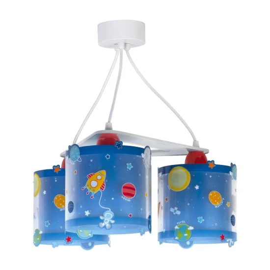 LAMPADA A SOSPENSIONE 3 LUCI PLANETS