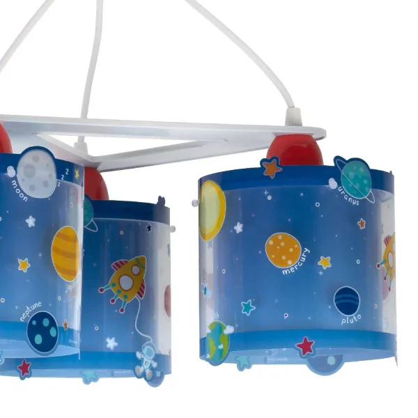 LAMPADA A SOSPENSIONE 3 LUCI PLANETS