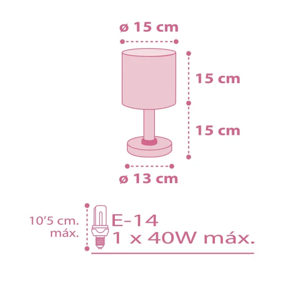 LAMPADA DA TAVOLO COLORS