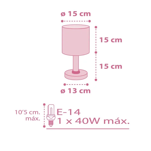 LAMPADA DA TAVOLO COLORS