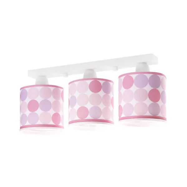 PLAFONIERA 3 LUCI COLORS