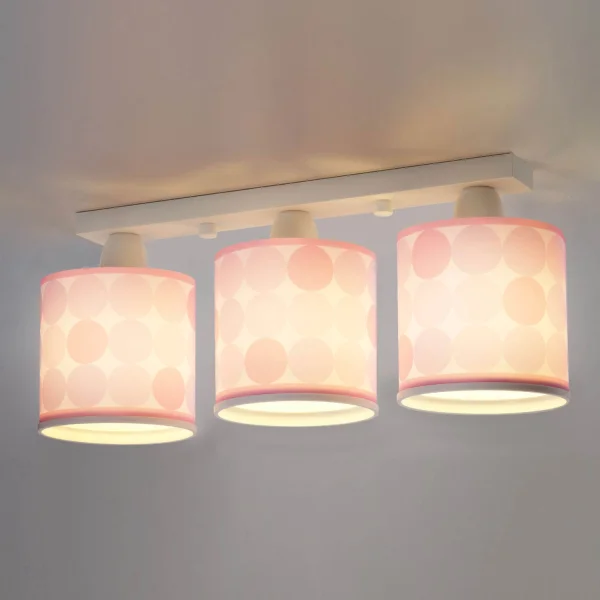PLAFONIERA 3 LUCI COLORS