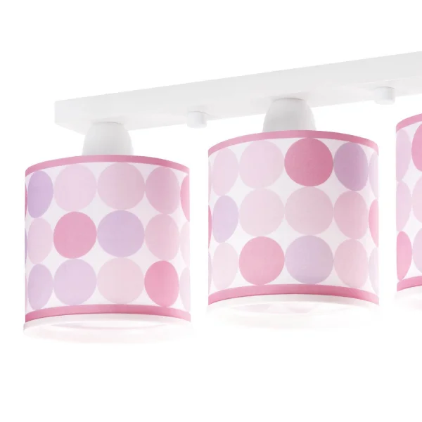 PLAFONIERA 3 LUCI COLORS