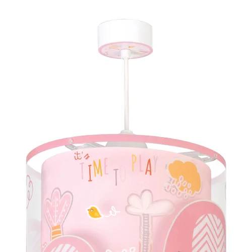 LAMPADA DA SOFFITTO LITTLE ELEPHANT ROSA