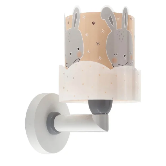 APPLIQUE DA PARETE BABY BUNNY ROSA 2