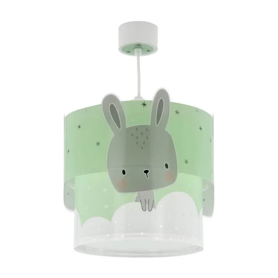 LAMPADA A SOFFITTO BABY BUNNY VERDE