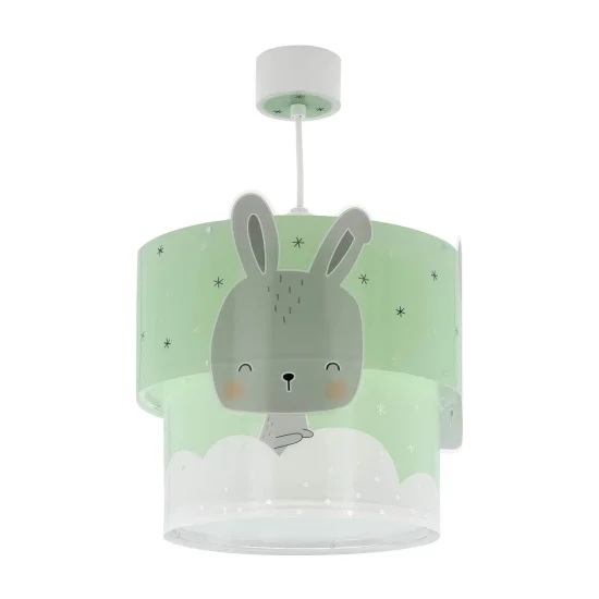 LAMPADA A SOFFITTO BABY BUNNY VERDE 2