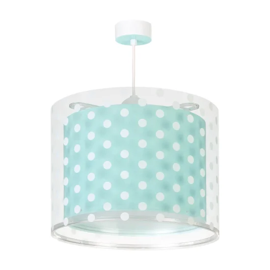 LAMPADA A SOSPENSIONE TURCHESE DOTS