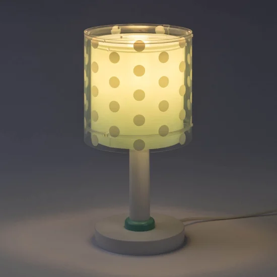 LAMPADA DA TAVOLO TURCHESE DOTS 2