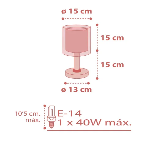 LAMPADA DA TAVOLO CORALLO DOTS