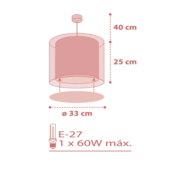 LAMPADA A SOSPENSIONE CORALLO DOTS