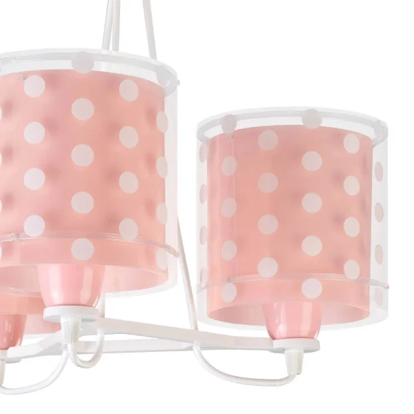 LAMPADA A SOSPENSIONE 3 LUCI CORALLO DOTS LAMPADA A SOSPENSIONE 3 LUCI CORALLO DOTS