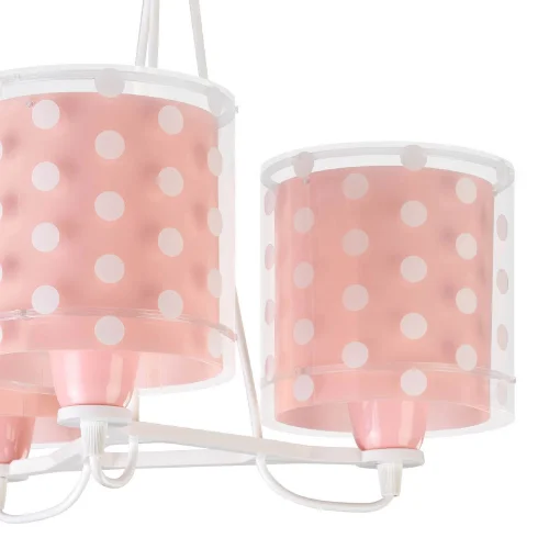 LAMPADA A SOSPENSIONE 3 LUCI CORALLO DOTS LAMPADA A SOSPENSIONE 3 LUCI CORALLO DOTS